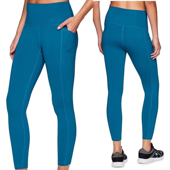 RBX Active High Waist Squat Proof Ankle Length Leggings, size medium - Picture 1 of 14